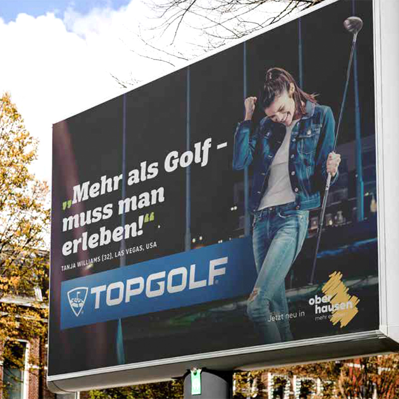 Topgolf Mega Billboard